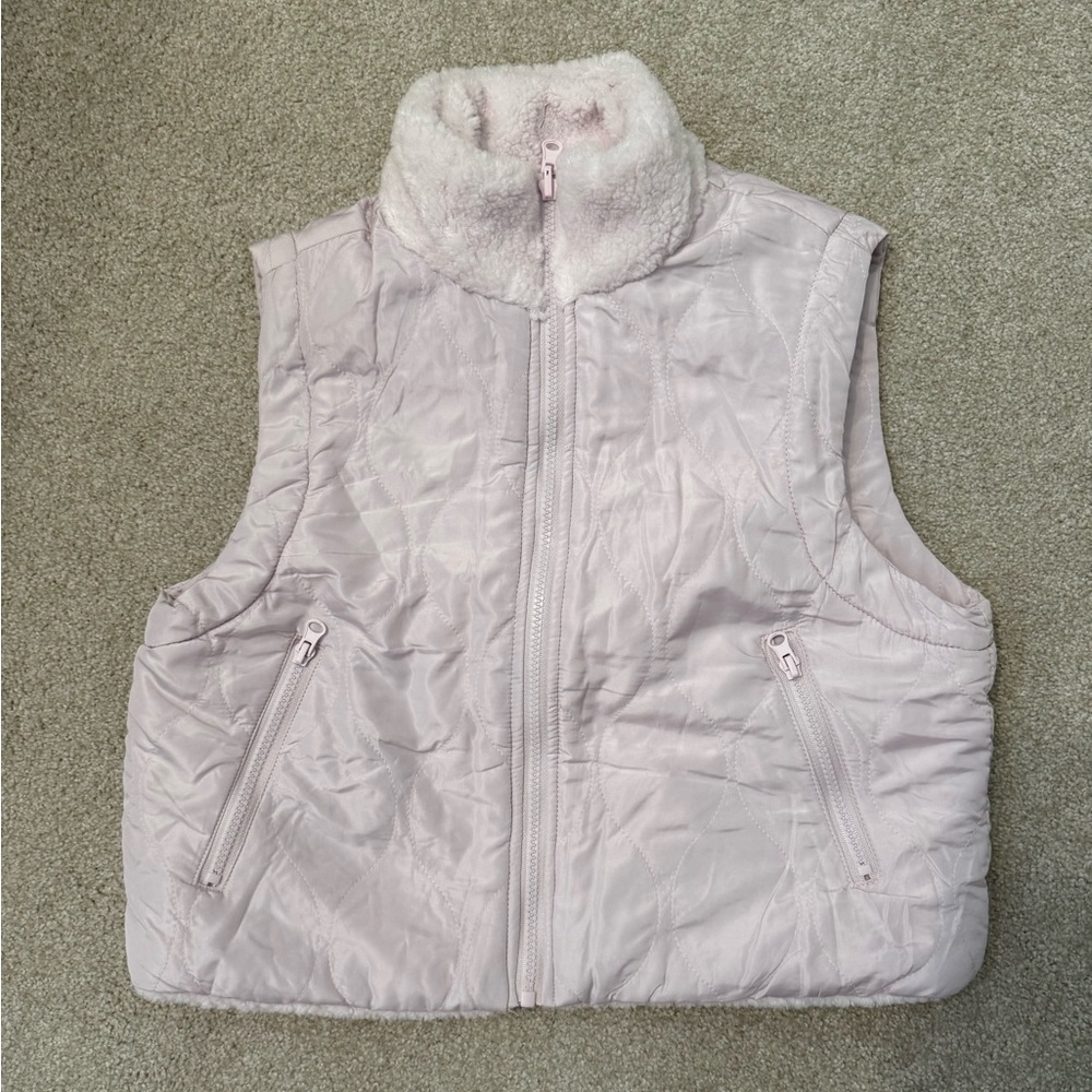 Women’s Pink Quilted Vest